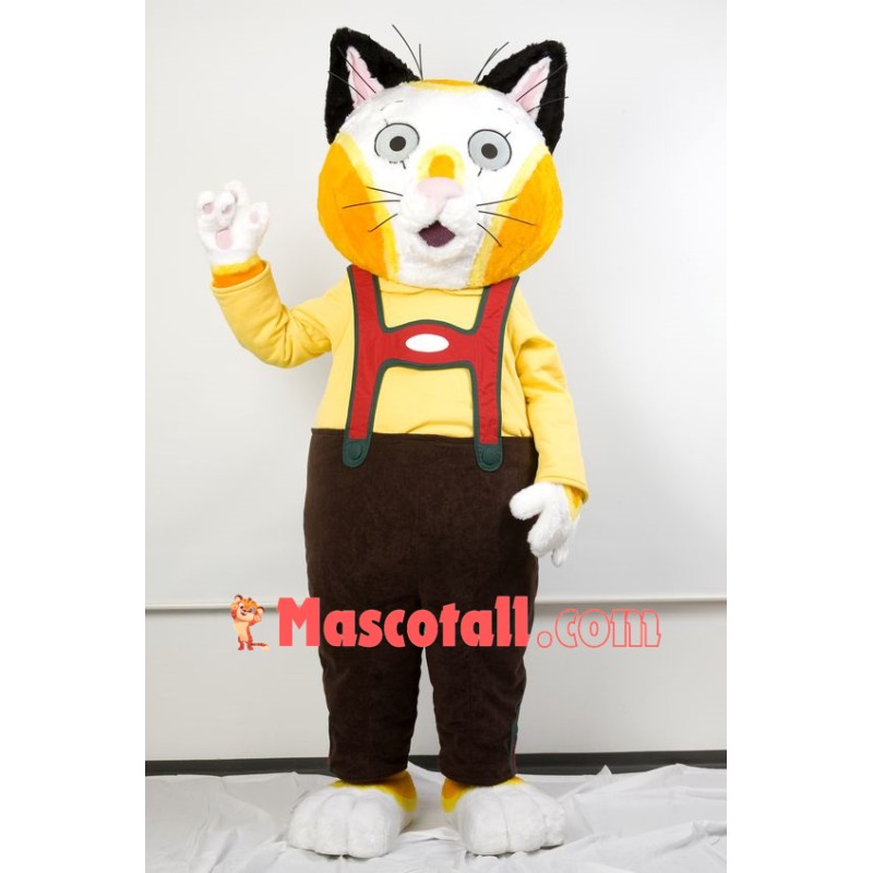 Huckle Cat Mascot Costume