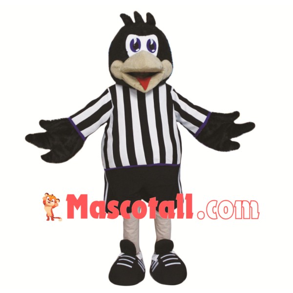 Black Bird Mascot Costume 