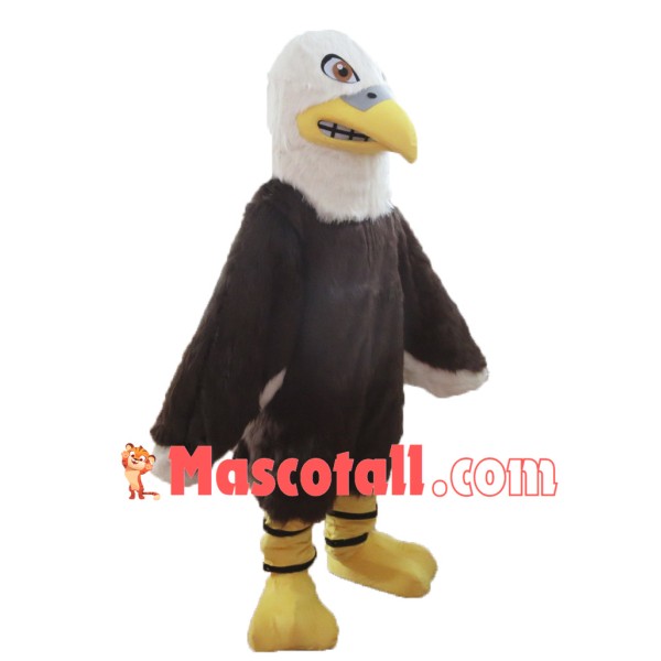 Furry Eagle Mascot Costume