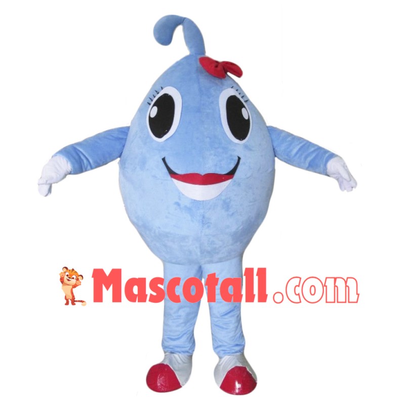 Blue Ball Mascot Costume