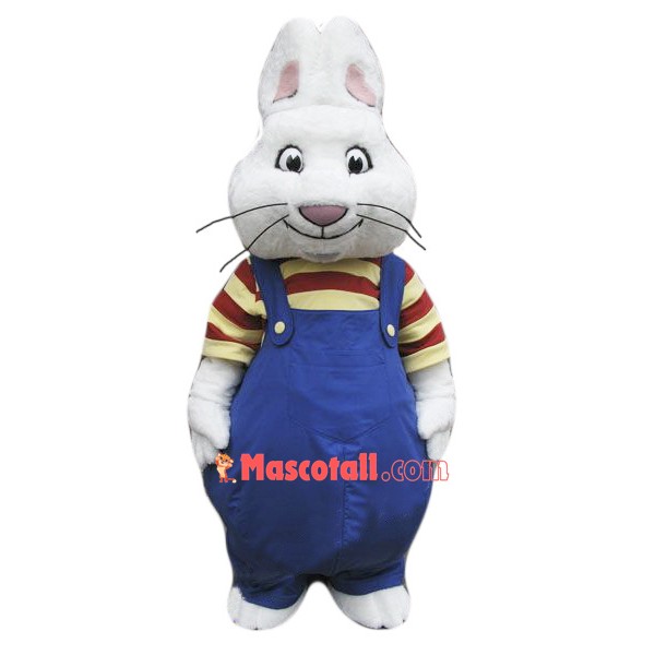 Max Rabbit Mascot Costume