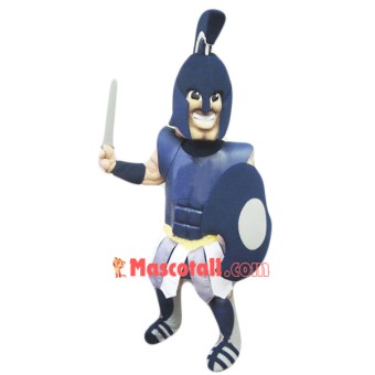 Happy Spartan Titan Trojan Mascot Costume