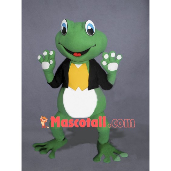 Cute Frog Mascot Costume 