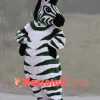 Green Zebra Mascot Costume
