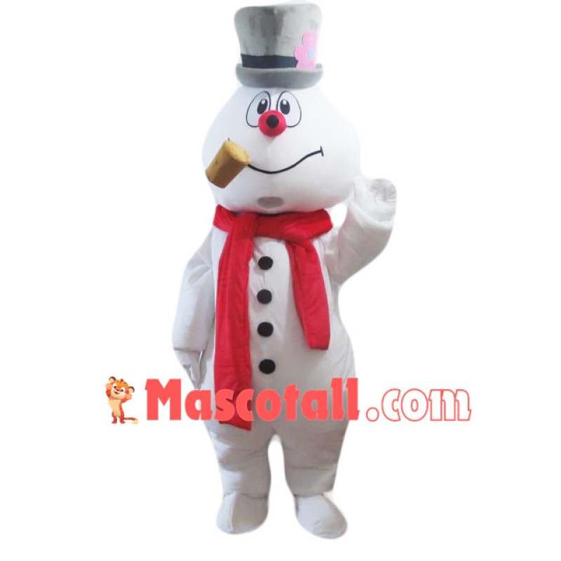 Christmas Snowman Mascot Costume