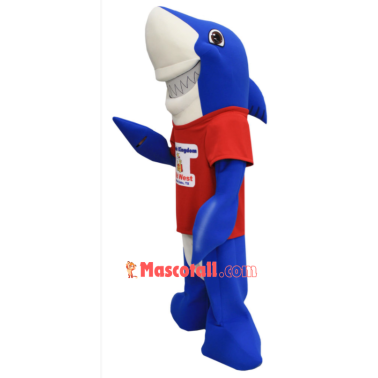 Splash Kingdom Shark Mascot Costume