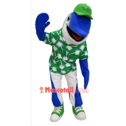 Cool Dolphin Mascot Costume