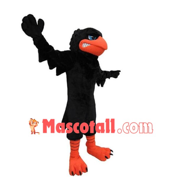 Black Crow Mascot Costume