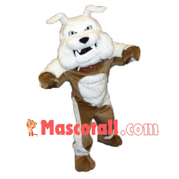 Greenstone Bulldog Mascot Costume