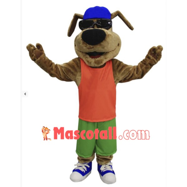 Happy Dog Mascot Costume