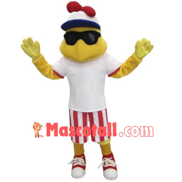 Fashion Chicken Mascot Costume