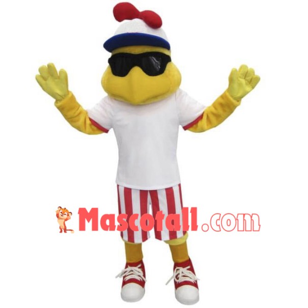 Fashion Chicken Mascot Costume