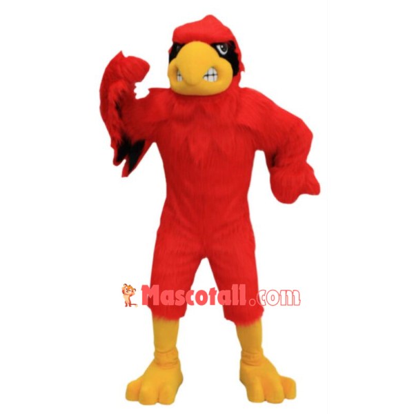 Red Fierce Cardinal Mascot Costume