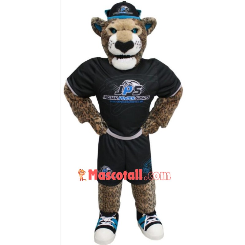 Power Sport Jaguar Mascot Costume