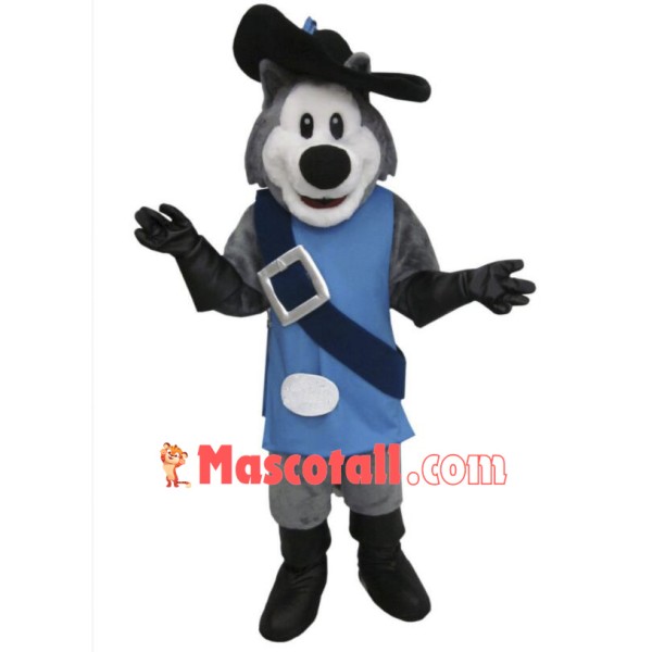 Cute Husky Dog Mascot Costume