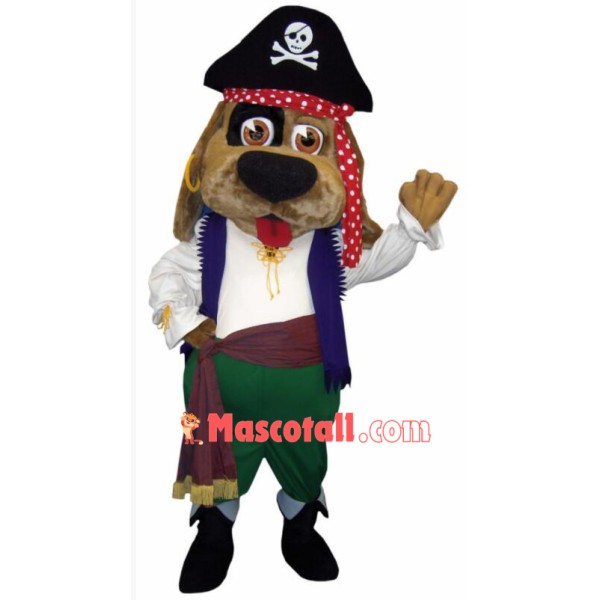 Pirate Dog Mascot Costume