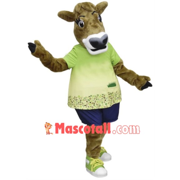 Gurt Cow Mascot Costume