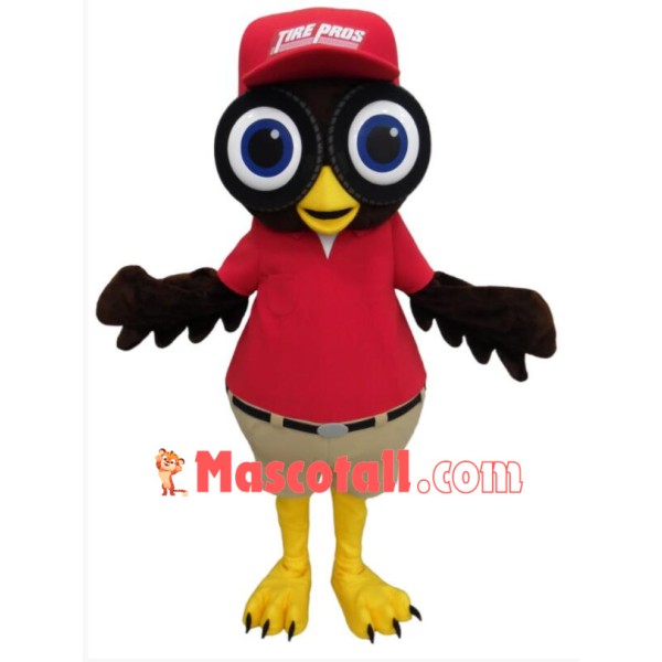 Sunny Owl Mascot Costume