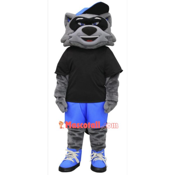 Cool Raccoon Mascot Costume