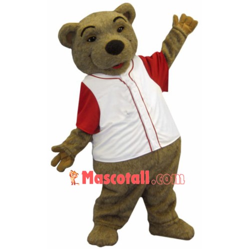 Lovely Brown Bear Mascot Costume
