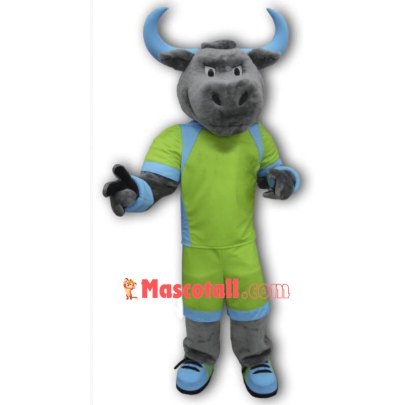 School Bull Mascot Costume