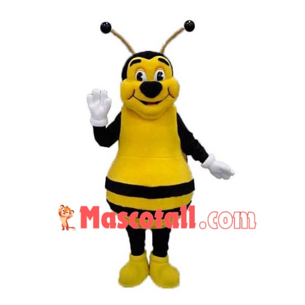 Happy Bee Mascot Costume