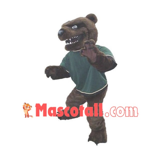Fierce Brown Bear Mascot Costume