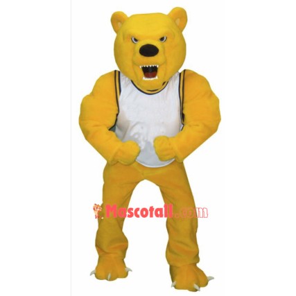 Power Fierce Bear Mascot Costume