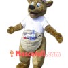 Happy Kangaroo Mascot Costume