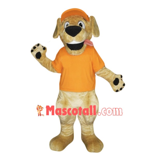 Retriever Dog Mascot Costume