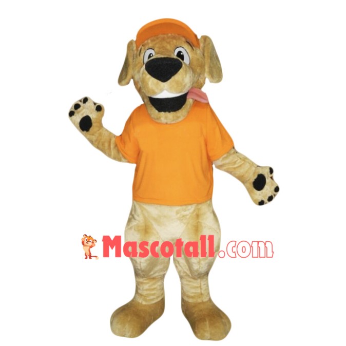 Retriever Dog Mascot Costume