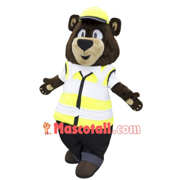 Sunny Bear Mascot Costume