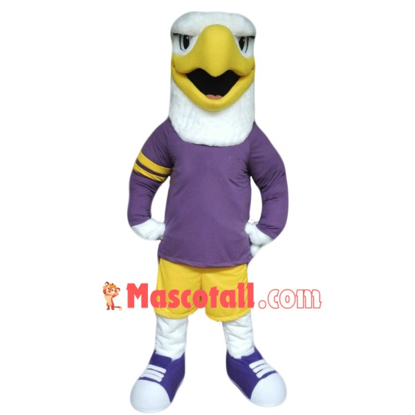 College Hawk Mascot Costume