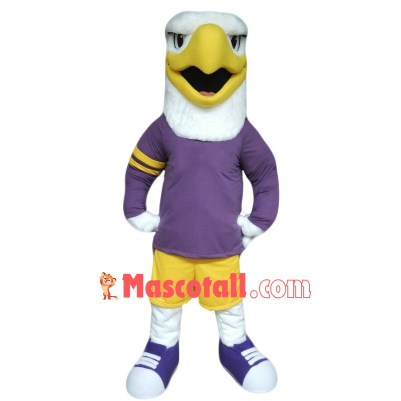 College Hawk Mascot Costume