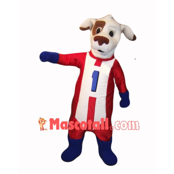 Dash Dog Mascot Costume