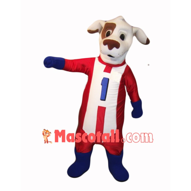 Dash Dog Mascot Costume