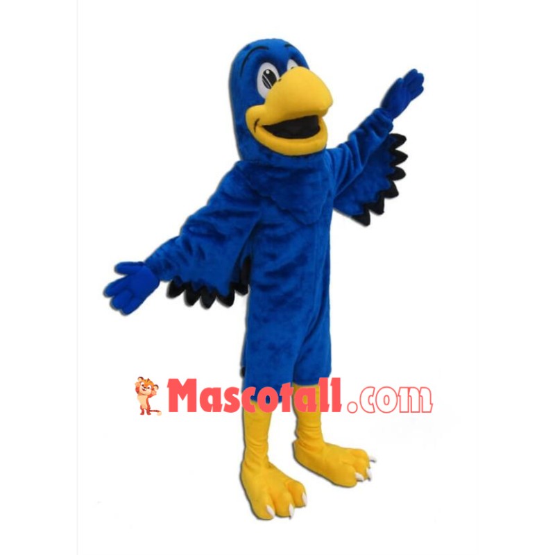 Blue Falcon Mascot Costume