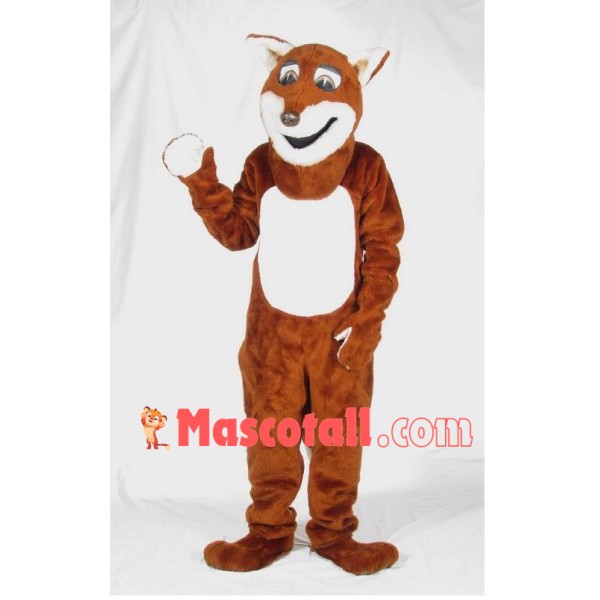 Happy Fox Mascot Costume