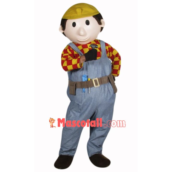 Builder Buddy Mascot Costume