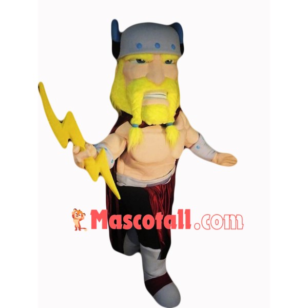 Thor Viking Mascot Costume