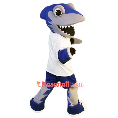 University Shark Mascot Costume
