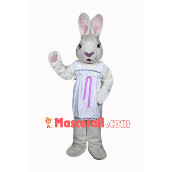 Female Easter Bunny Mascot Costume