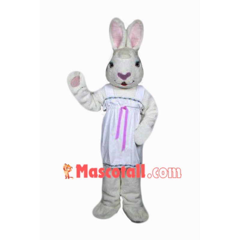Female Easter Bunny Mascot Costume