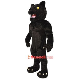 Power Black Panther Mascot Costume