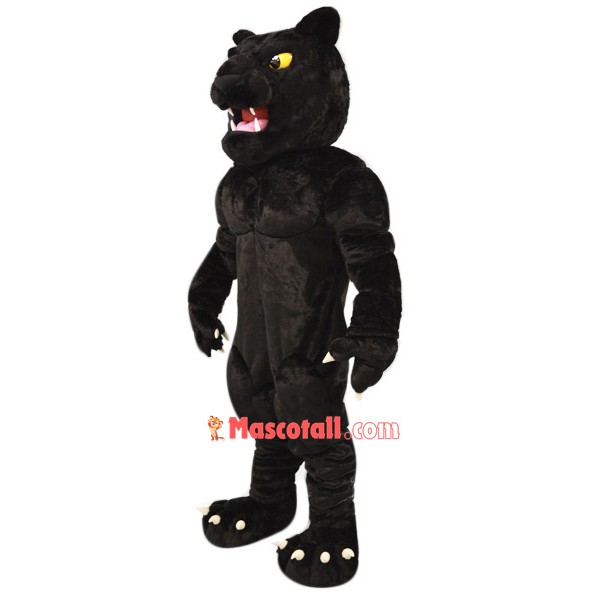 Power Black Panther Mascot Costume