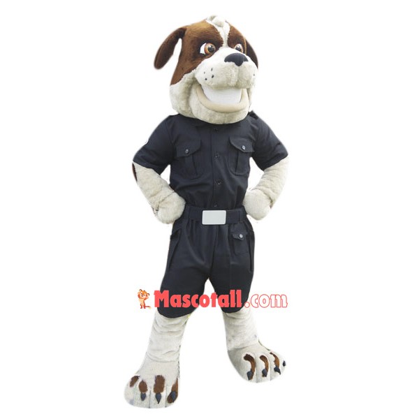 Police Dog Mascot Costume