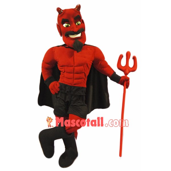 Red Devil Mascot Costume