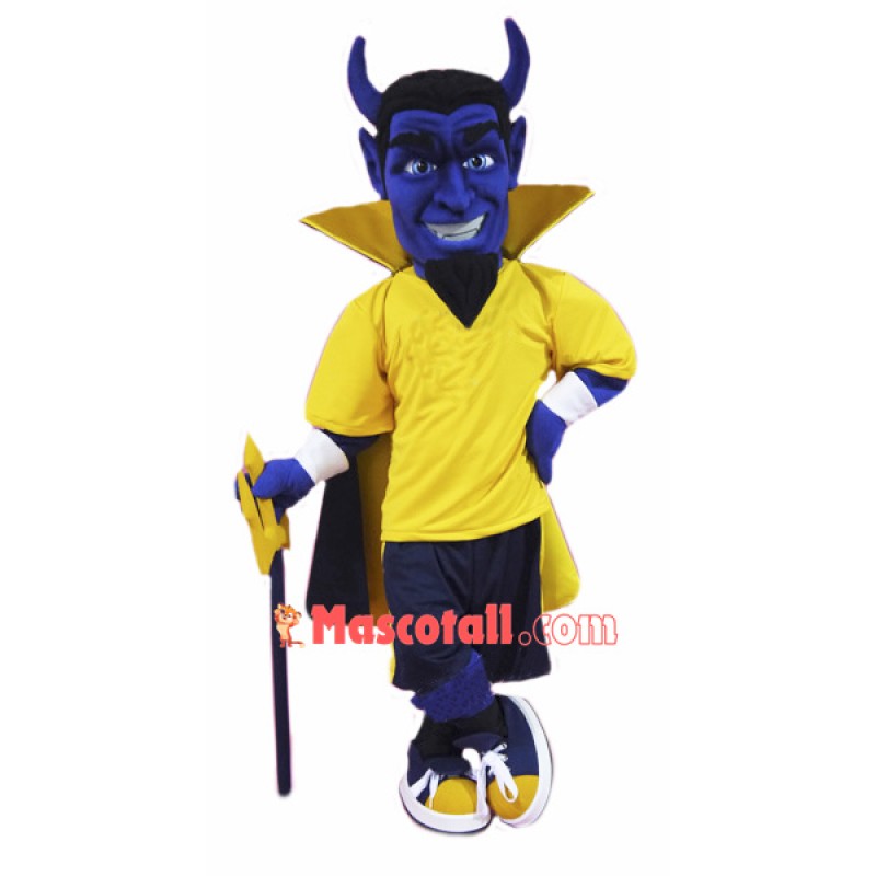 Blue Devil Mascot Costume