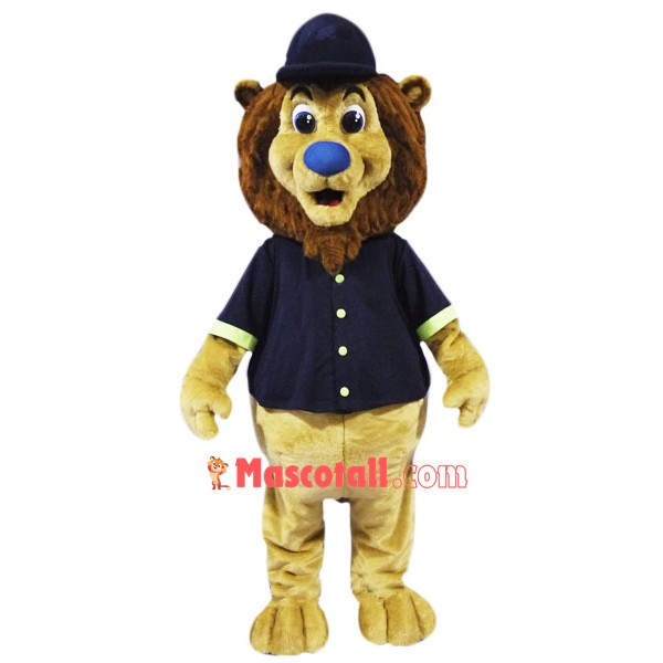 Baseball Sport Lion Mascot Costume