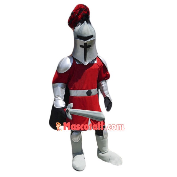 Sword Knight Mascot Costume